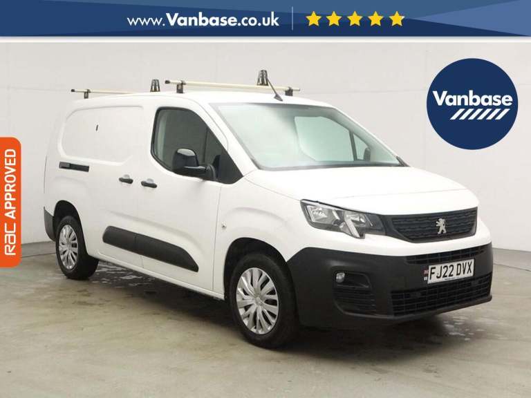 2022 Peugeot Partner 1.5 BlueHDi 950 Professional Premium Long Panel Van 6dr Diesel Manual LWB E ...