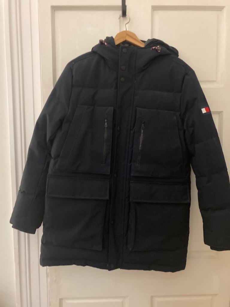 MENS TOMMY HILFIGER DOWNS HOODED PARKA
