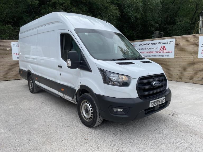 2023 FORD TRANSIT 350 LEADER PV 2.0TD ACCIDENT DAMAGED REPAIRABLE SALVAGE 