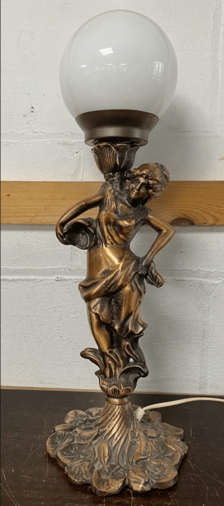 Art Nouveau styled lamp