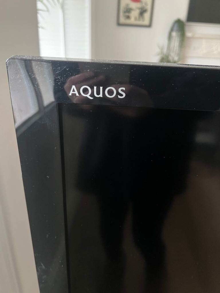 Very large Tv Sharp 80 inch TV 3D smart TV AQUOS