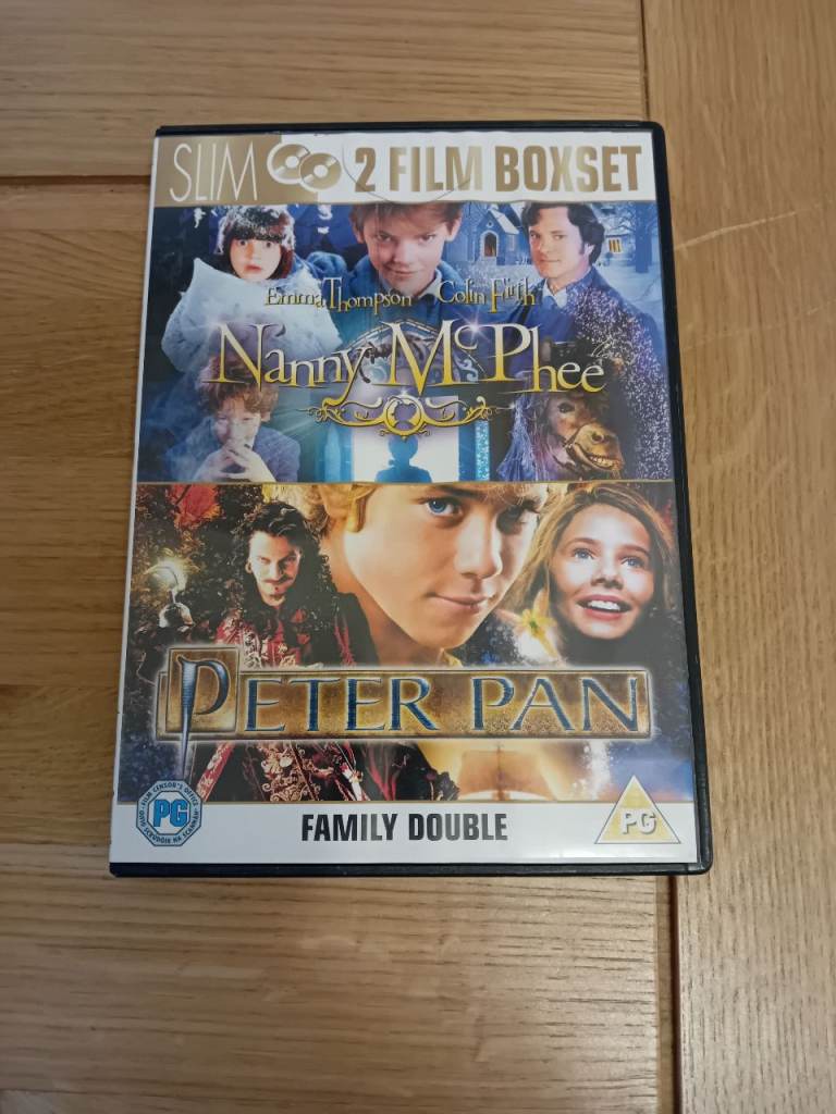 Dvd  Nanny McPhee and Peter Pan