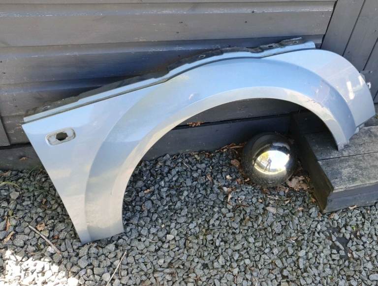 Audi TT Mk1 98-06. Wing. Drivers side. Glacier Blue LZ7K 