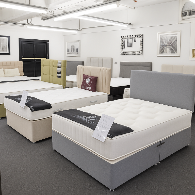 Luxury Storage Divan Bed with Mattress Providing Modern Style and Functionality