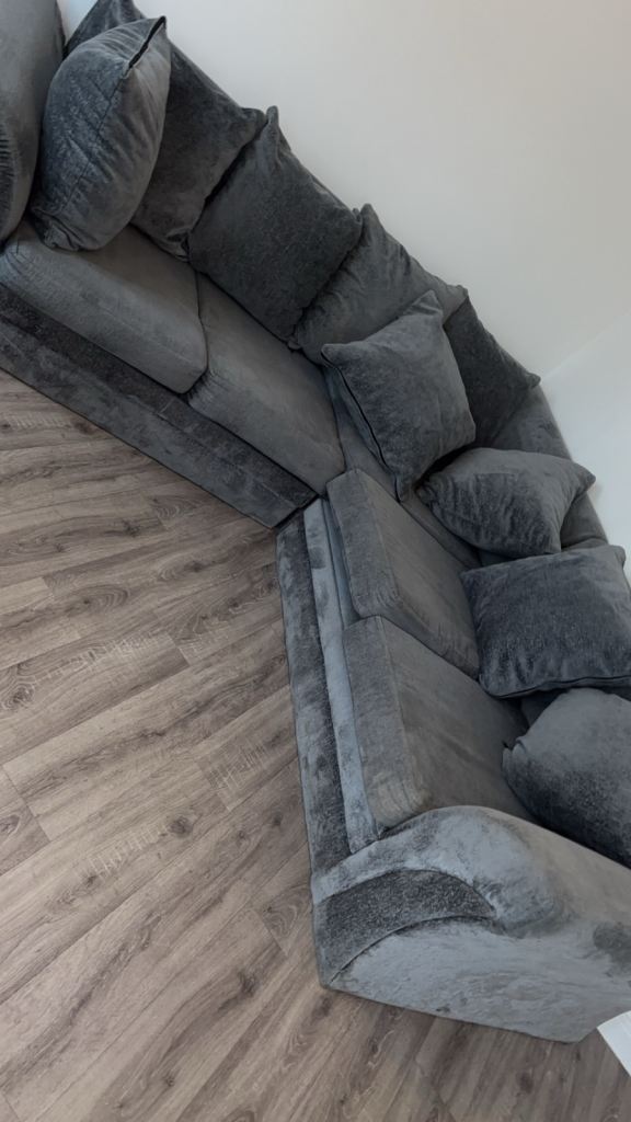 L shape corner sofa 