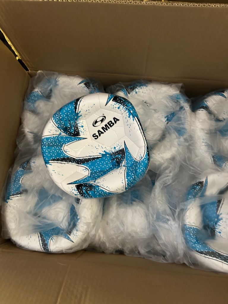 Samba Infinity Size 5 Footballs - Brand New, Box of 6