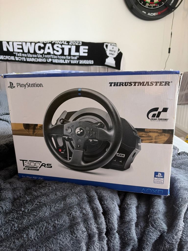 Thrustmaster T300 RS Racing Wheel(price negotiable)