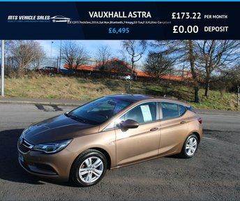 VAUXHALL ASTRA 1.6 CDTi Techline,2016,Sat Nav,Bluetooth,Parking Sensors,,£0 Tax,F.S.H,Ulez Compliant