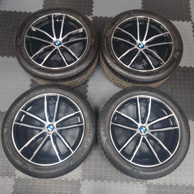 Genuine BMW 662M 18" MSport Alloy Wheels 5 6 series g30 g31
