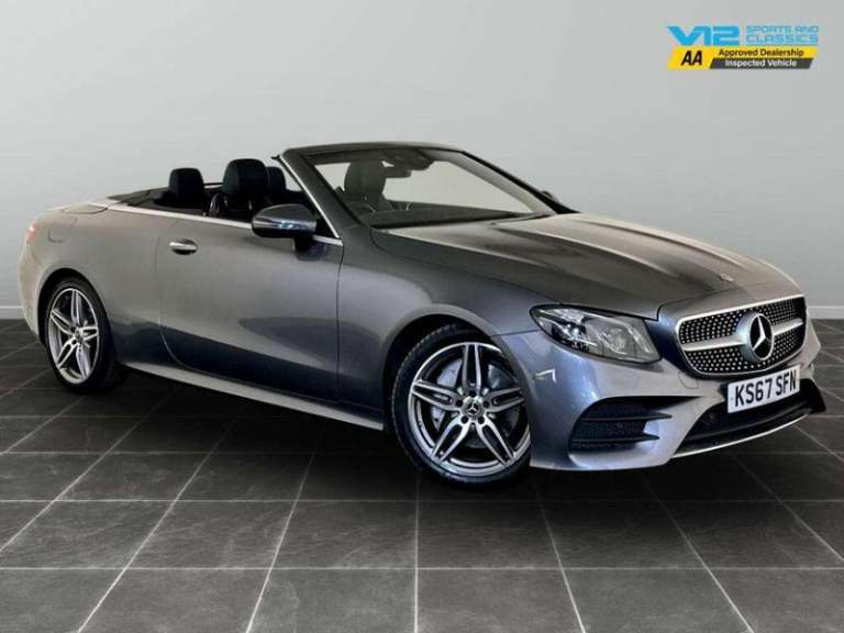 2017 Mercedes-Benz E Class 2.0 E220d AMG Line (Premium Plus) Cabriolet G-Tronic+ Euro 6 (s/s) 2dr...