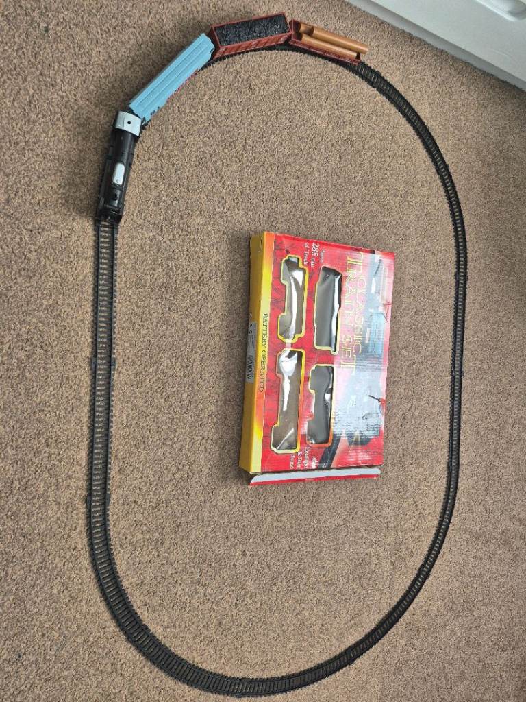 Model classic train set