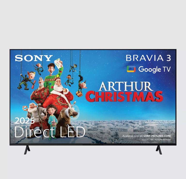 Brand New Sony Bravia 3 K75S38BP 75 Inch LED HDR 4K Ultra HD Smart Google TV Dolby Atmos 2025 Model