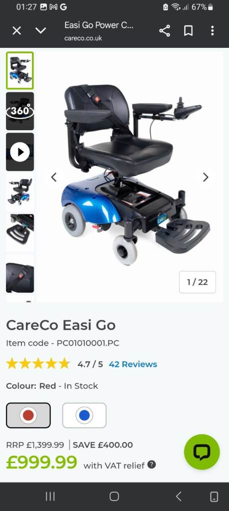 Mobility scooter 