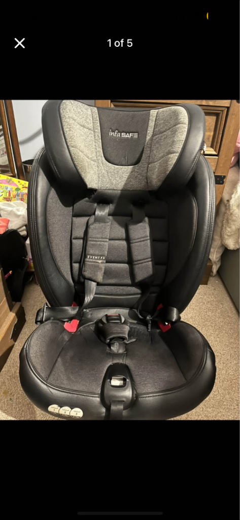 Infasafe car seat.