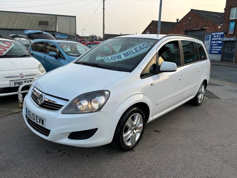 2013 Vauxhall Zafira 1.6 16V Exclusiv MPV 5dr Petrol Manual Euro 5 (115 ps) MPV Petrol Manual