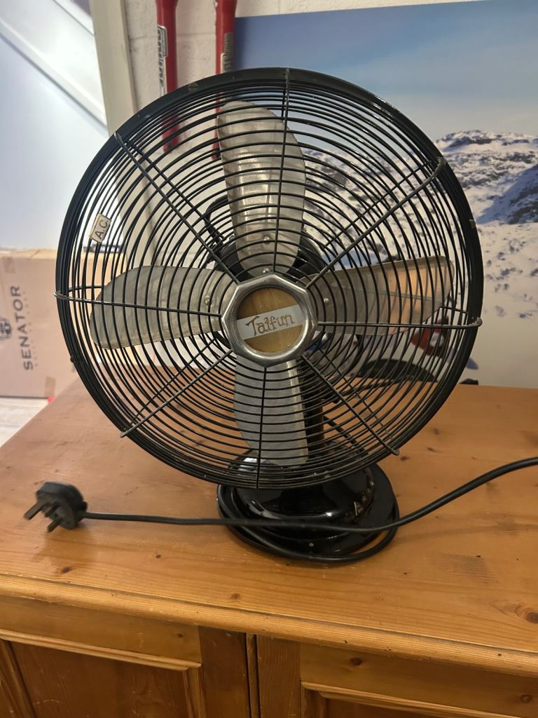 Retro electric fan