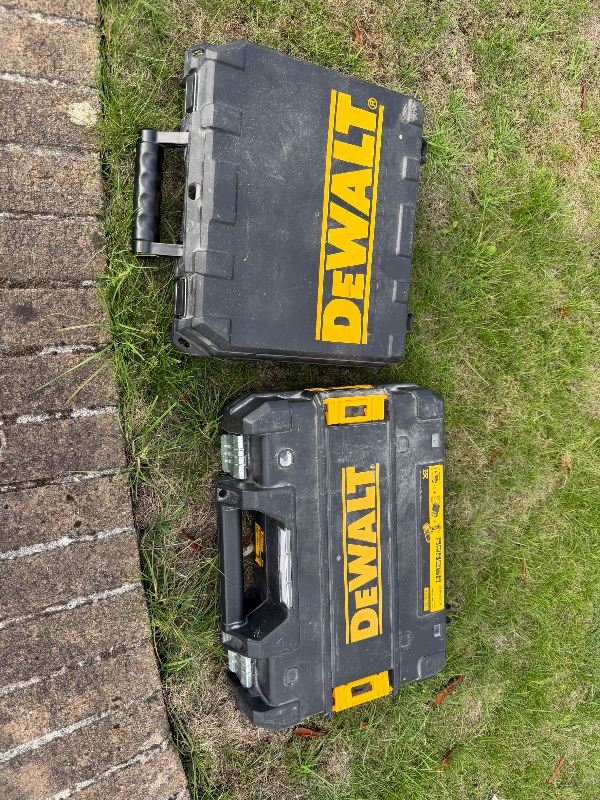 Dewalt Drill Boxes - Two Units (1 x TSTAK)