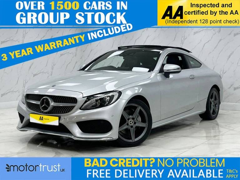 2017 Mercedes-Benz C Class 2.1 C220d AMG Line (Premium Plus) Coupe 2dr Diesel G-Tronic+ Euro 6 (s...