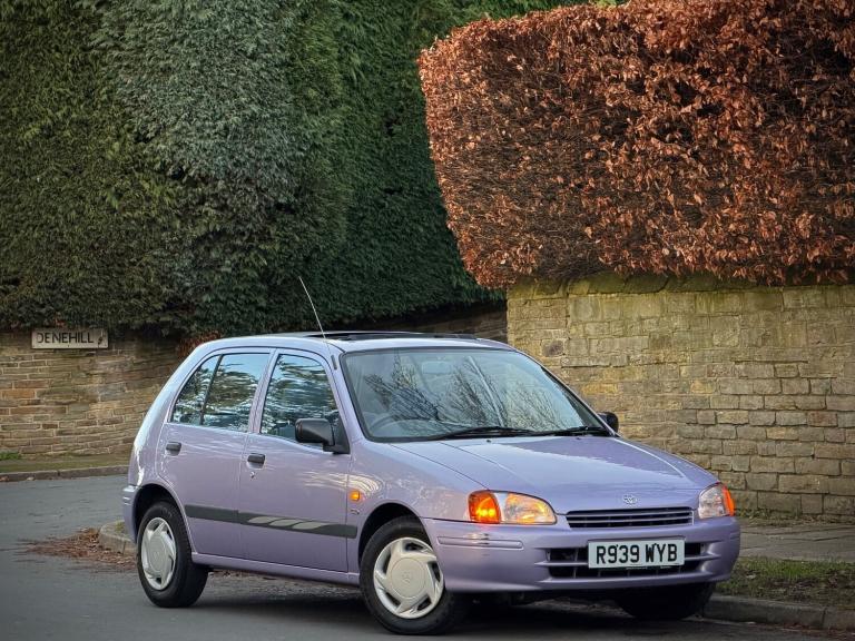 TOYOTA STARLET 1.3 CD AUTOMATIC [AC] 5DR + GEN 23K MILES + 1FOWNR + RUSTFREE+CLN
