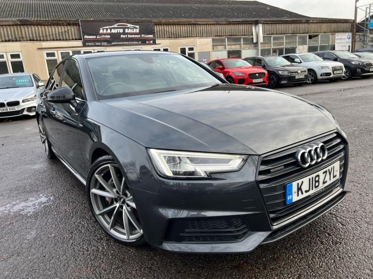 2018 Audi A4 2.0 TDI 190 Quattro Black Edition 4dr S Tronic SALOON Diesel Automatic