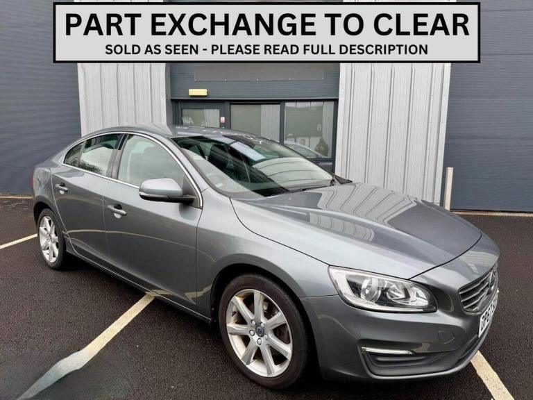 VOLVO S60 2.0 T4 SE Nav Euro 6 (s/s) 4dr 2018