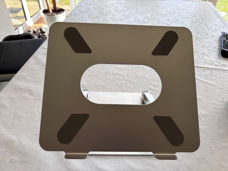 Adjustable Laptop Stand - Silver, Good Condition