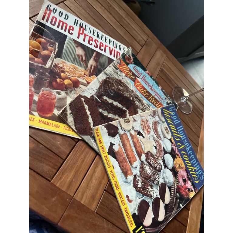 3 x Vintage good housekeeping booklets 