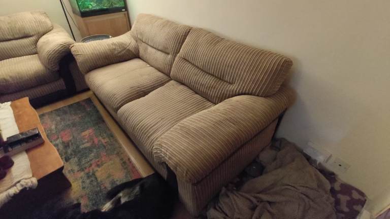 DFS ZANA 3 Seater and 2 Seater Sofas