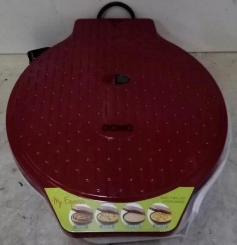 DOMO DO9177PZ My Express Pizza Maker 30cm Express Heat 1450 Watt