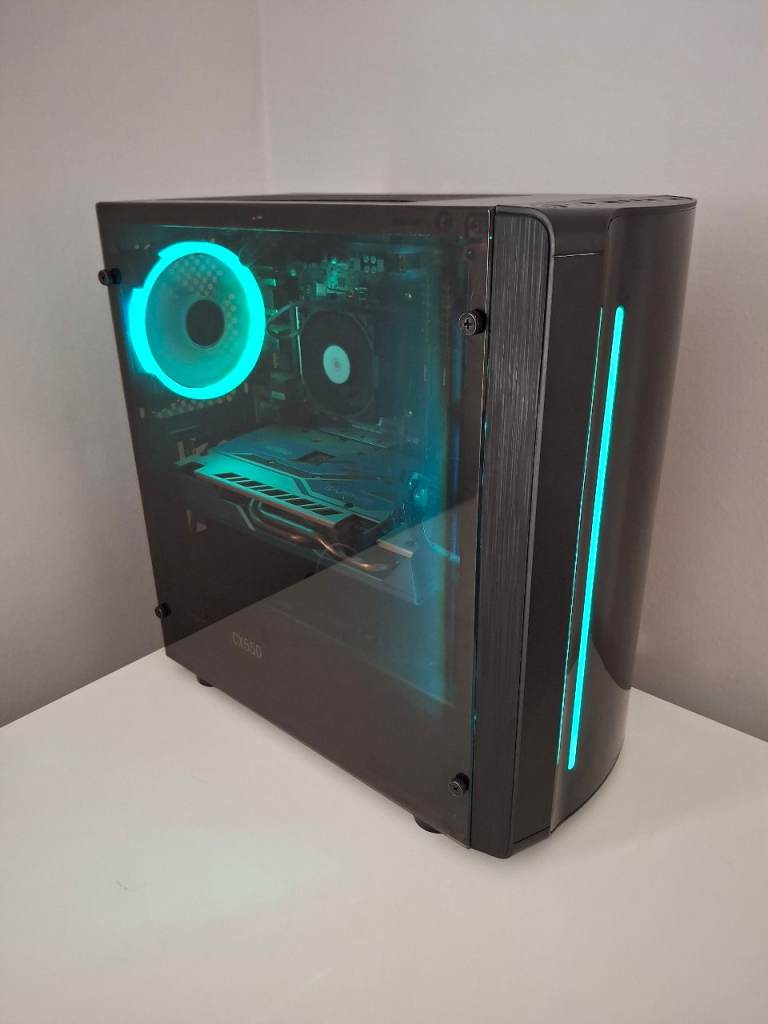 Gaming PC - RX 580 8GB, RYZEN 3 3200G, 500GB SSD, 16GB DDR4 3200MHZ RAM