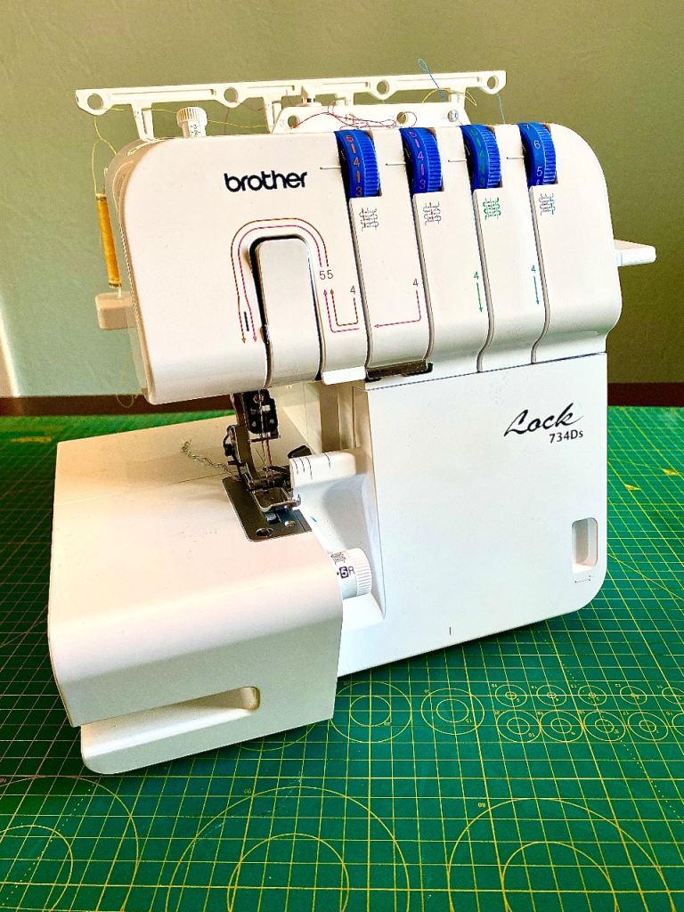 Brother Lock 734D Overlocker Sewing Machine -  brand new