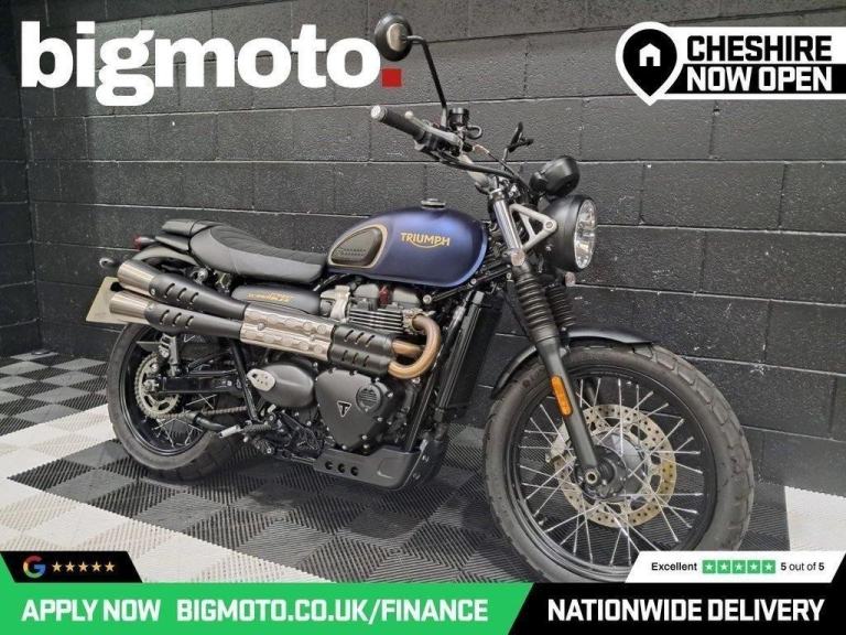 2022 22 TRIUMPH STREET SCRAMBLER  FINANCE SPECIALISTS APPLY NOW