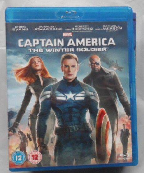 Captain America: The Winter Soldier Blu-ray 
