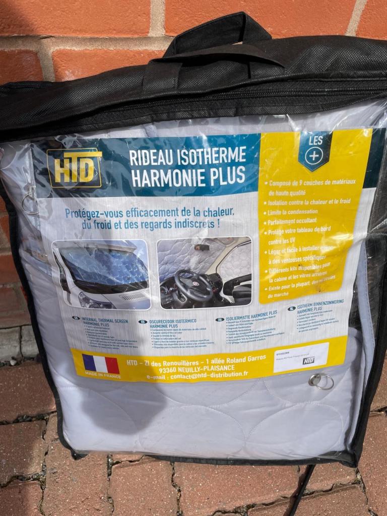 Harmonie Plus Motorhome thermal internal screen cover