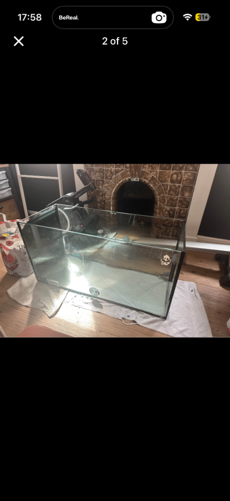 Hamster cage / fish aquarium 
