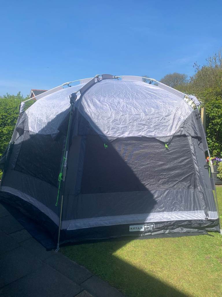 Keyham Hexadome Drive Away Awning