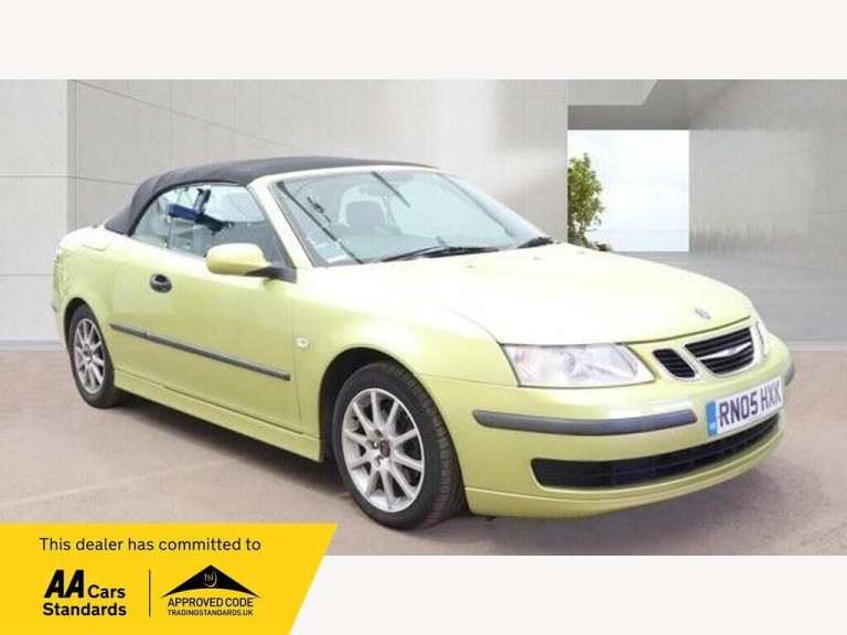 2005 Saab 9-3 1.8t Linear 2dr Auto CONVERTIBLE PETROL Automatic