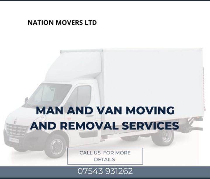 Man and Van Hire house office piano furniture move Rubbish removals service