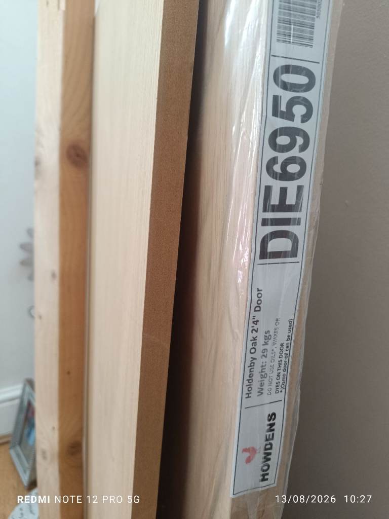 Howdens oak door OPEN TO OFFERS 
