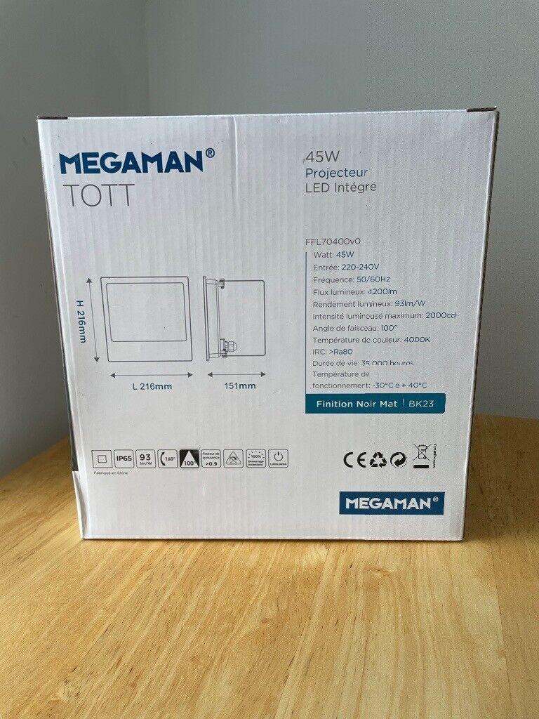 Megaman Tott LED Flood Light, 45W, 4200lm, 4000K, 