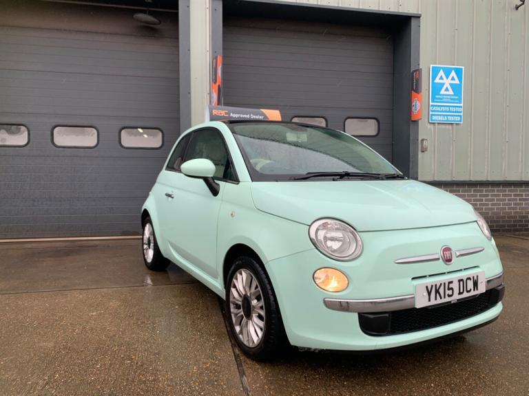 2015 Fiat 500 LOUNGE *** RAC APPROVED *** RAC WARRANTY *** Hatchback Petrol Manual