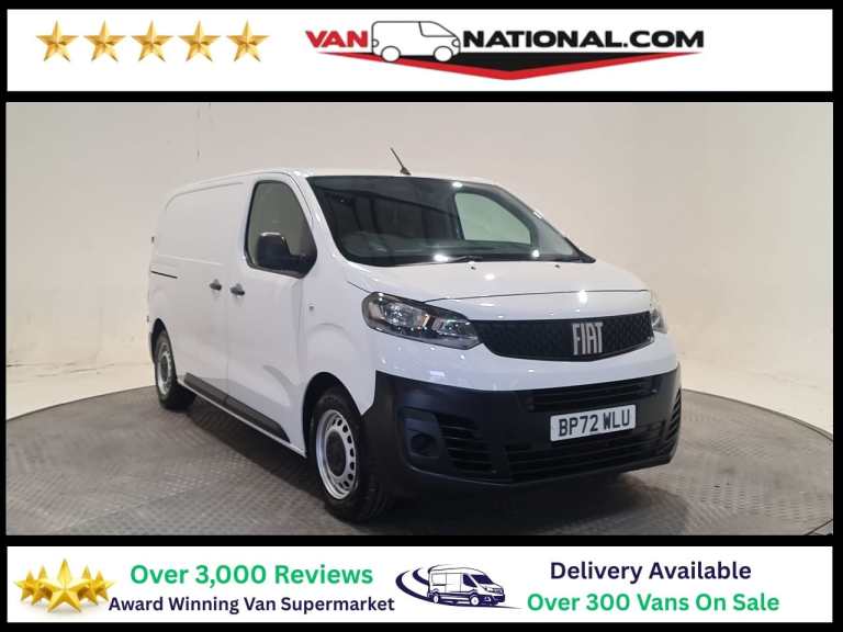 2023 Fiat Scudo 1.5 MULTIJET TECNICO L1 100 BHP SWB Panel Van Diesel Manual