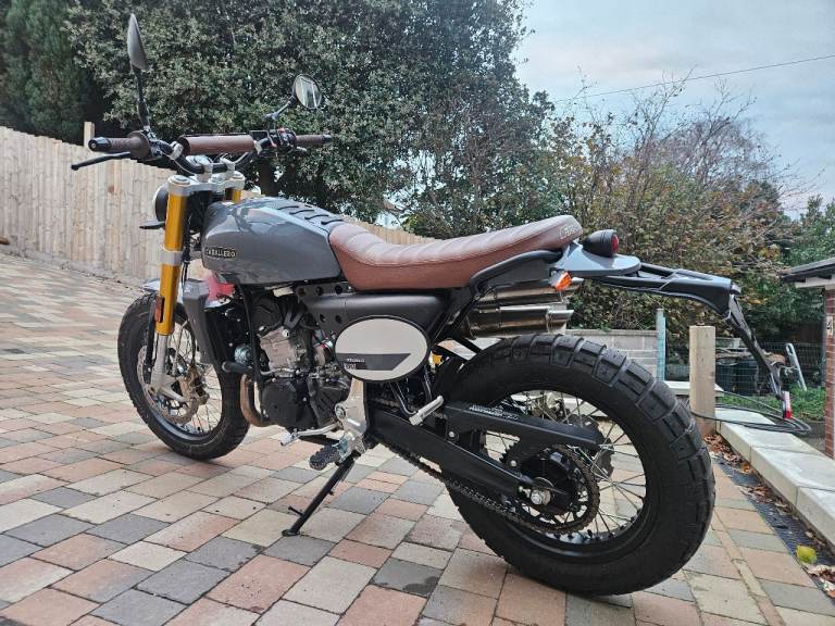 Fantic Caballero Scrambler NEW 2025, 449 (cc) A2 Licence Compliant