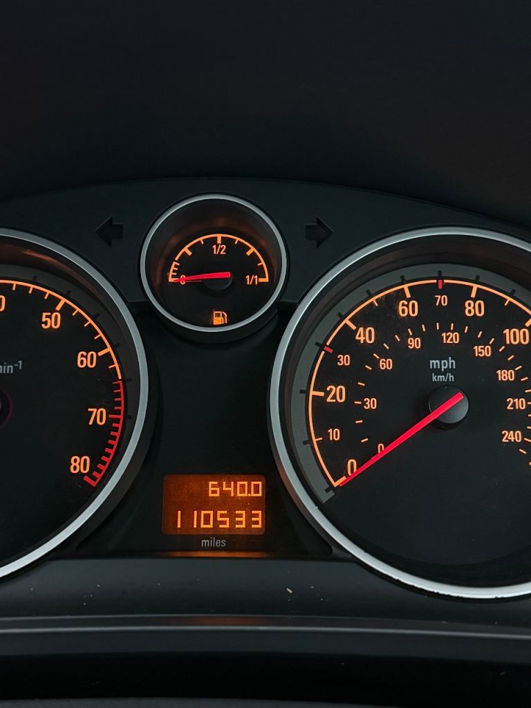 Vauxhall, ZAFIRA, MPV, 2008, Manual, 1796 (cc), 5 doors