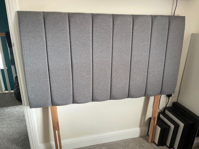 Small Double headboard Grey