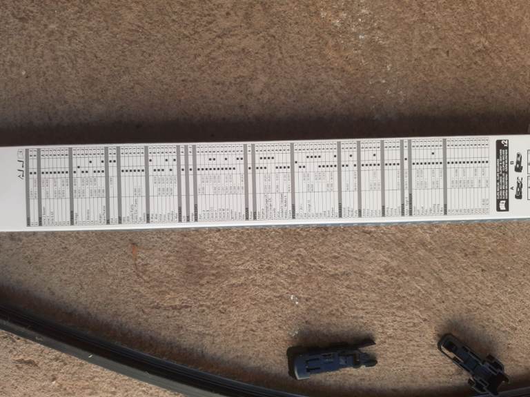 Citroen C1 wiper blade