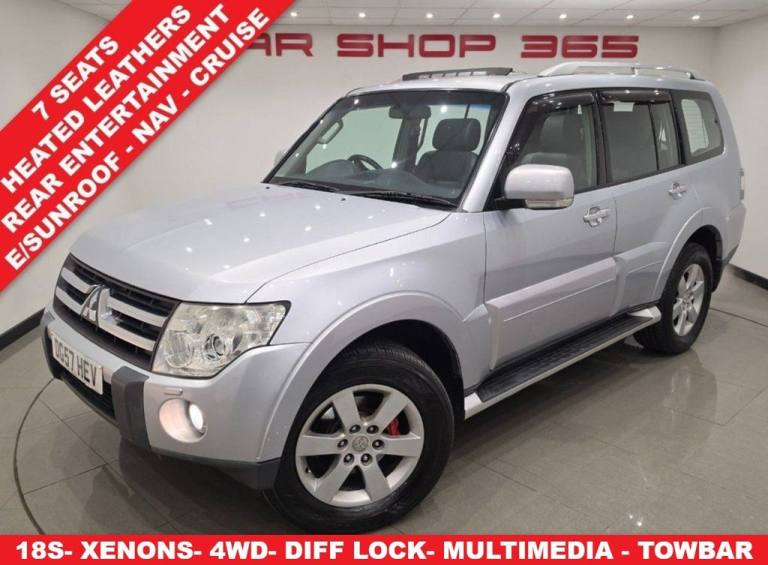 2007 57 MITSUBISHI SHOGUN 3.2 DI-DC ELEGANCE 5DR AUTO 4WD EURO 4 LWB (168 PS)