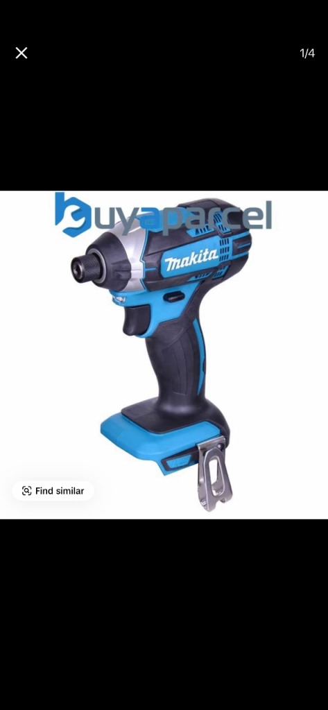 Makita impact driver and battery 