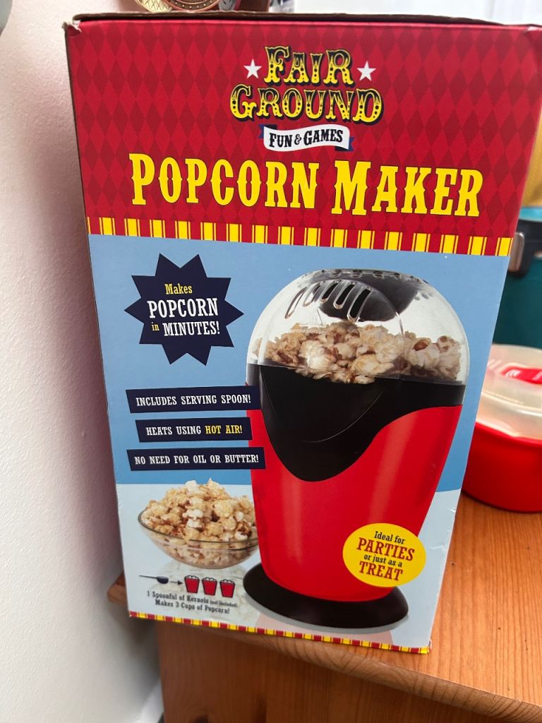 Air popcorn maker