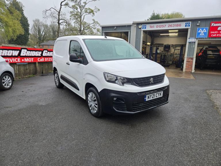 2021 Peugeot Partner 1000 1.5 BlueHDi 100 Professional Van PANEL VAN Diesel Manual
